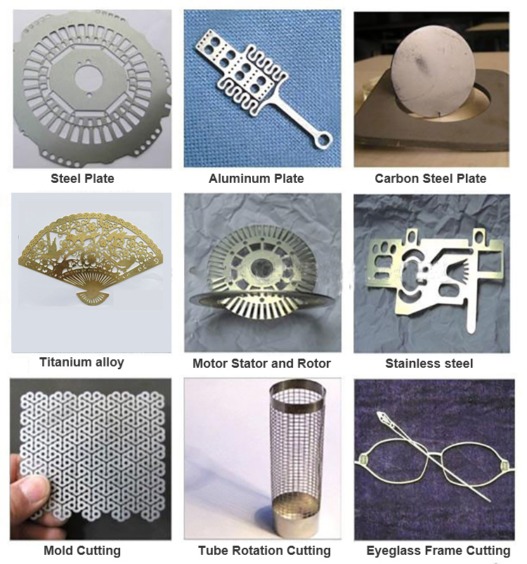 macchina di taglio laser prezzo inferiore 1000w con controllo wireless wifi